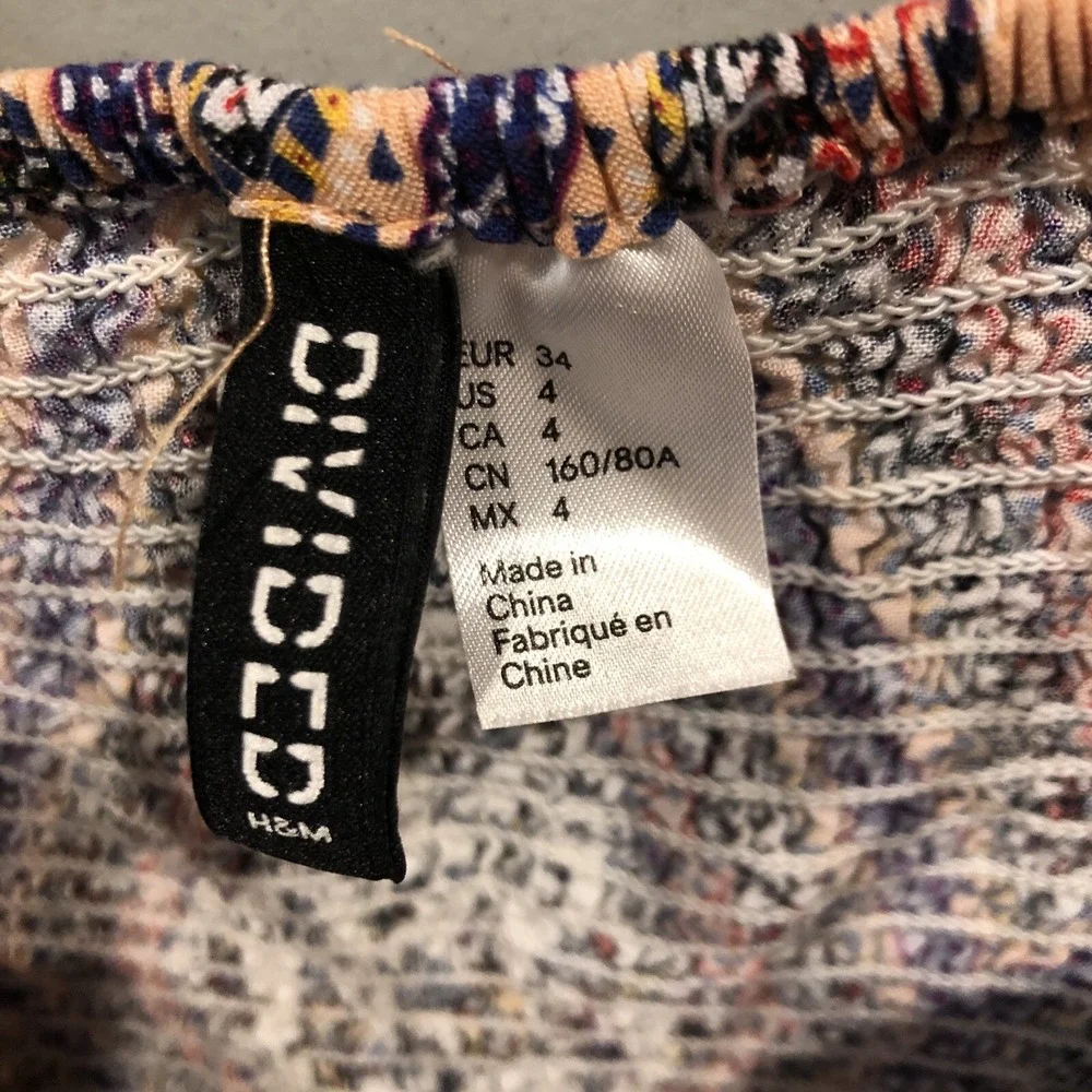 HM DIVIDED Women's (Size‎ 4) Adjustable Strap Sundress Floral